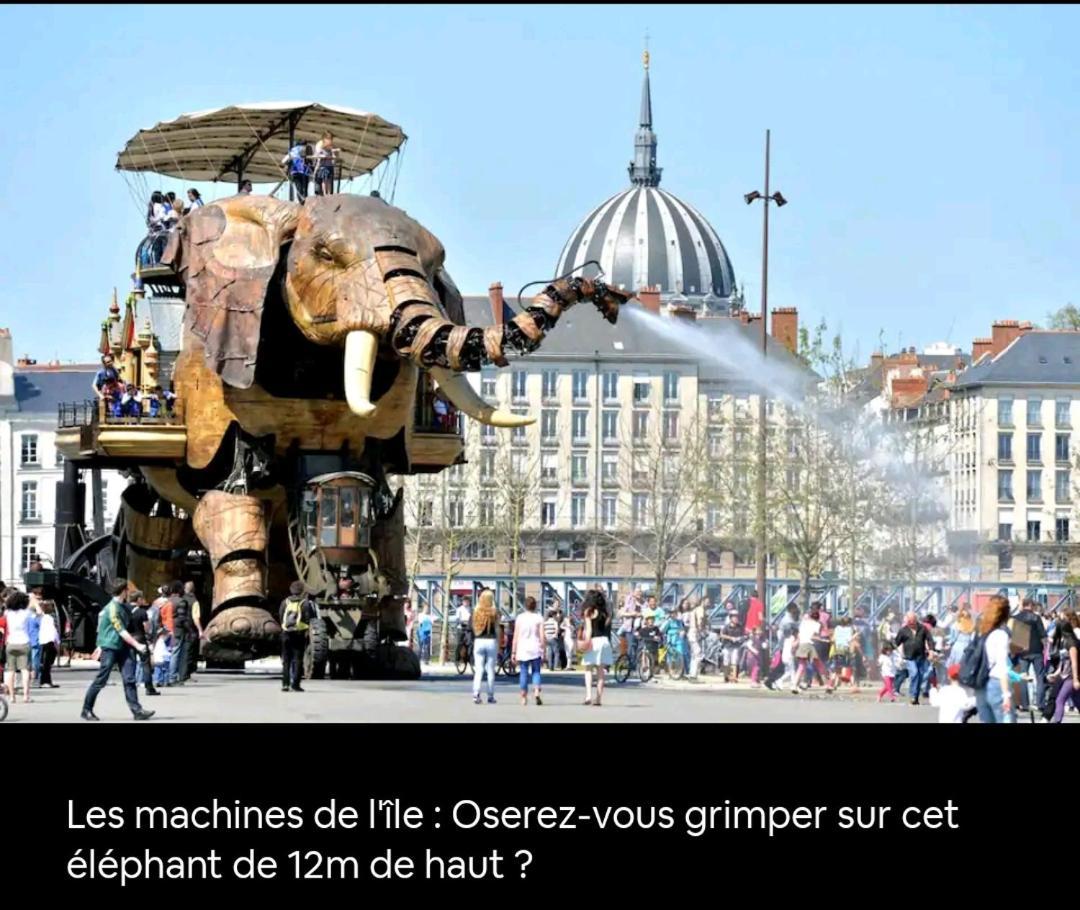 Апартаменти Felix Vue Erdre & Cite Des Congres / Gare Sud Нант Екстер'єр фото