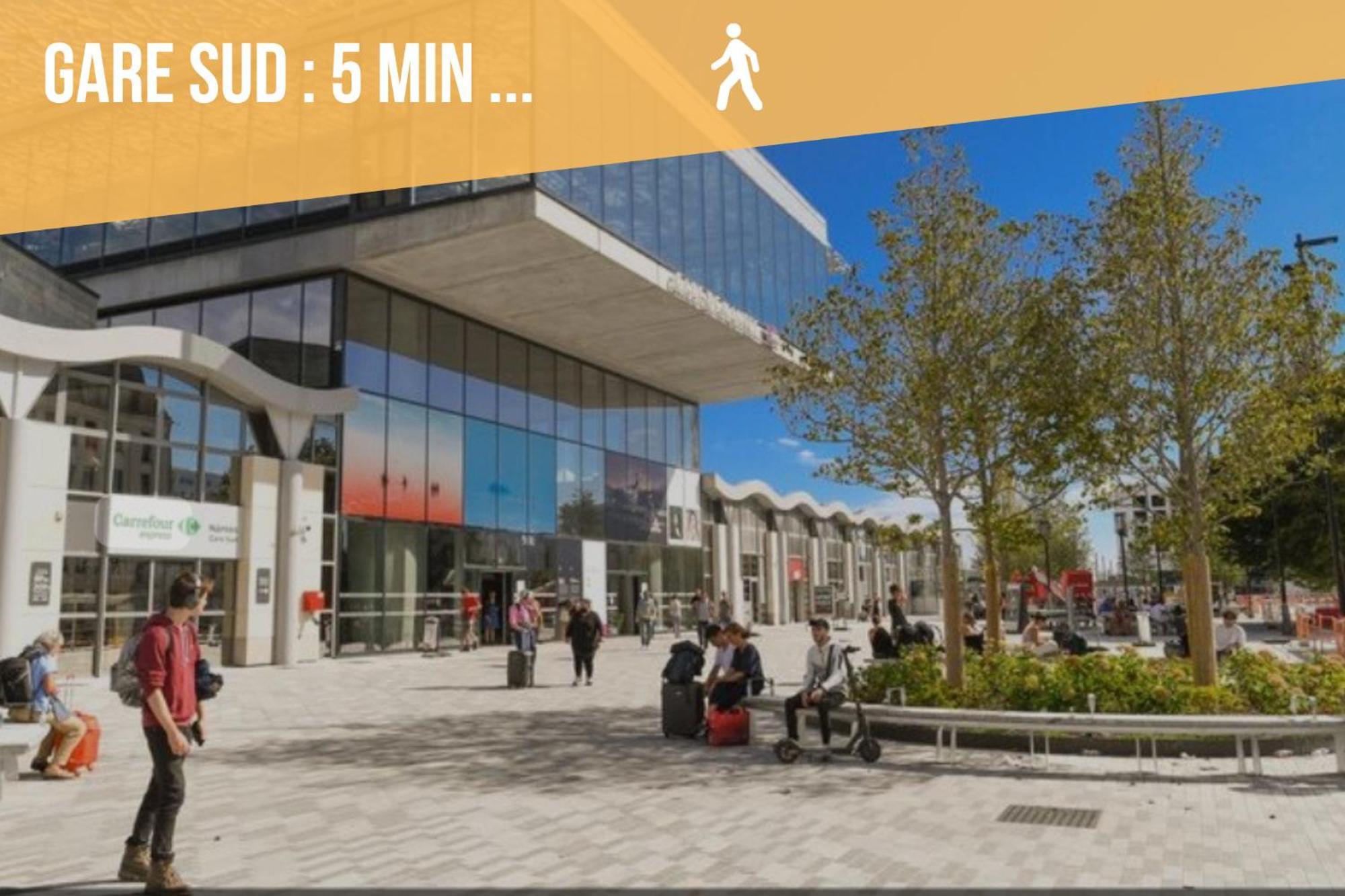 Апартаменти Felix Vue Erdre & Cite Des Congres / Gare Sud Нант Екстер'єр фото